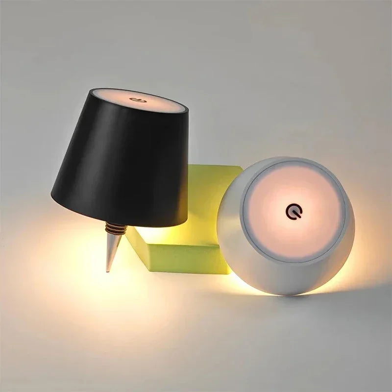 Touch Control Wireless Bottle Table Lamp