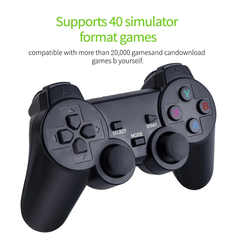 M8 Retro Game Console with 2.4G Wireless Gaming Controller