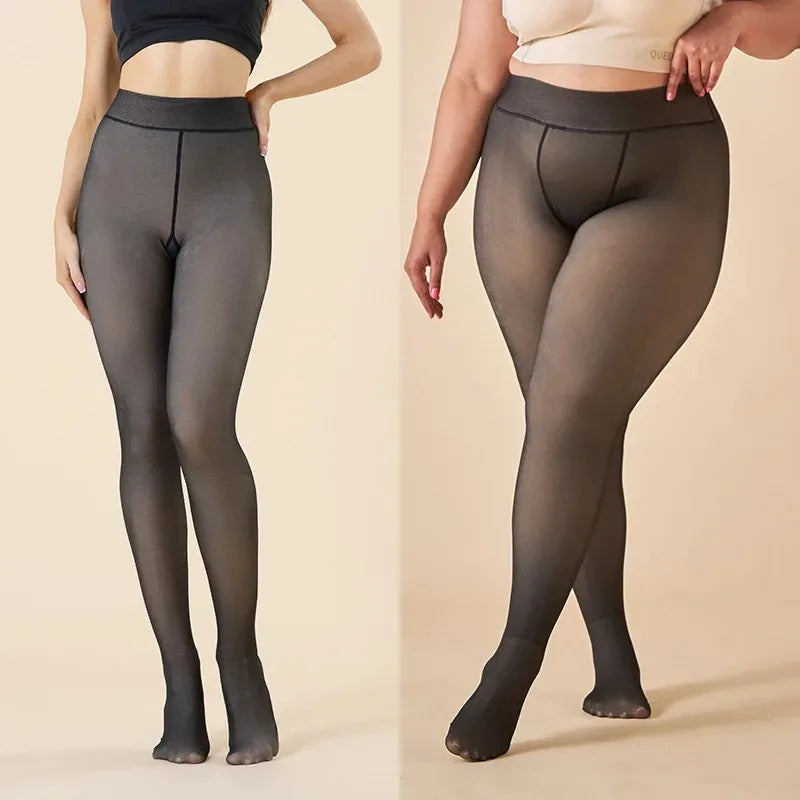 Winter High Waist Elastic Leggings