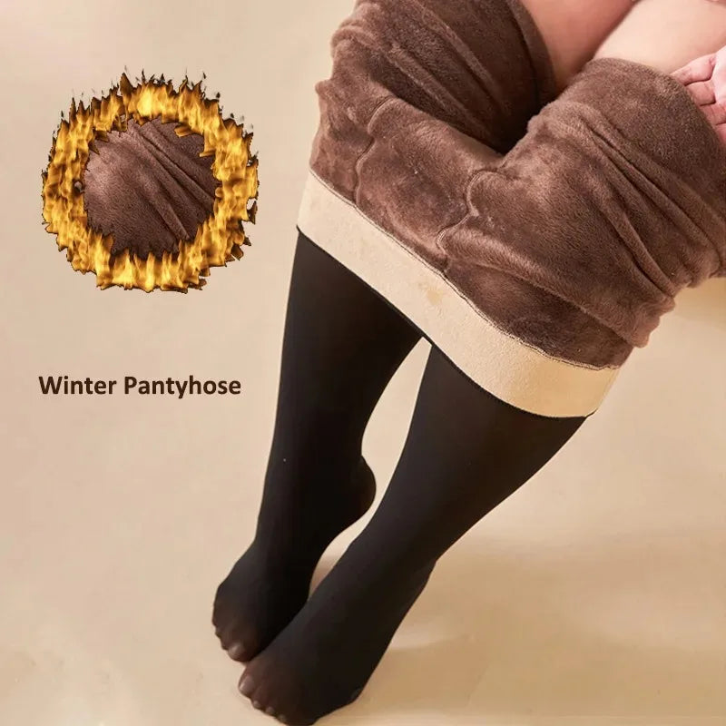 Winter High Waist Elastic Leggings